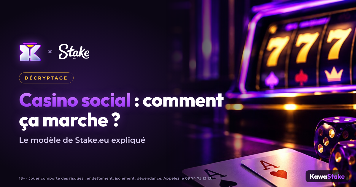 Casino social : comment ça marche ? Le modèle de Stake.eu expliqué