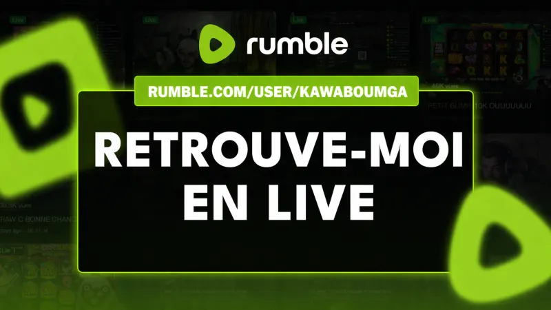Lives casino de Kawaboumga sur Rumble